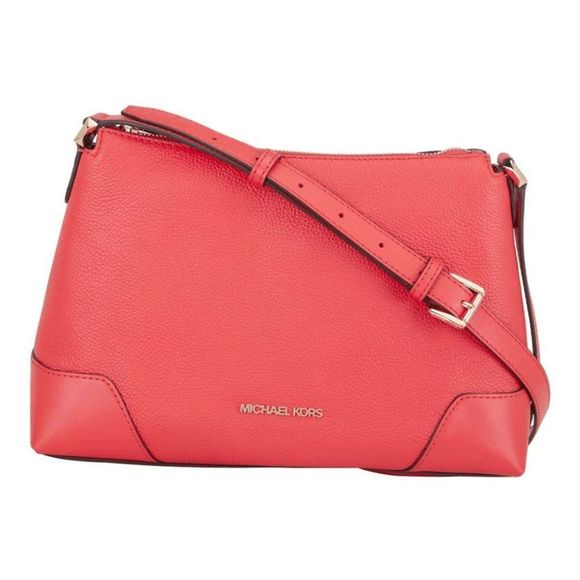 Michael Kors 🐾 NWT Coral Reef Crosby Medium Leather Shoulder Bag, MSRP $248 - Picture 15 of 16